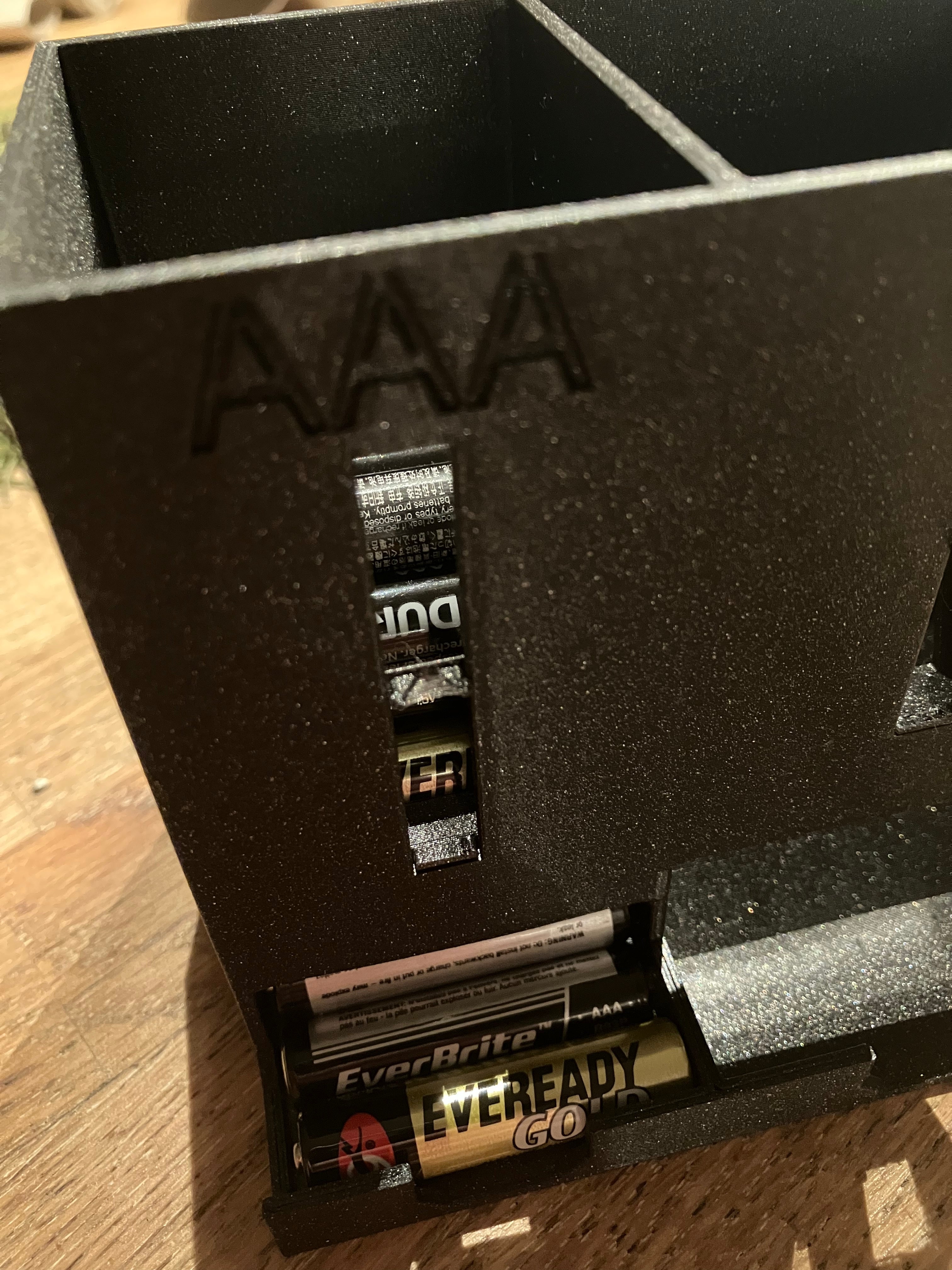 AA and AAA Battery Holder Insert