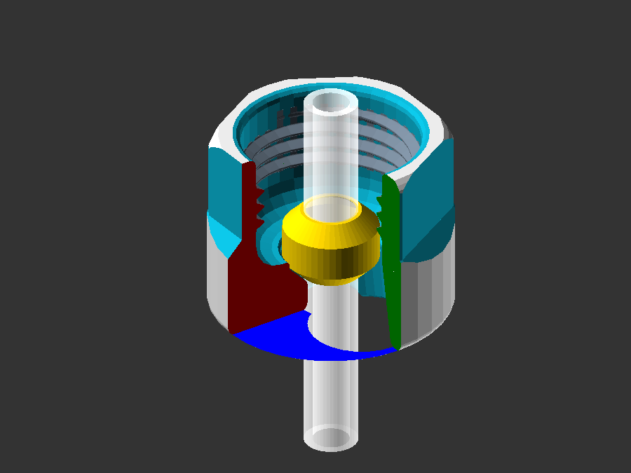 SodaStream Replacement nut for CO				₂ system