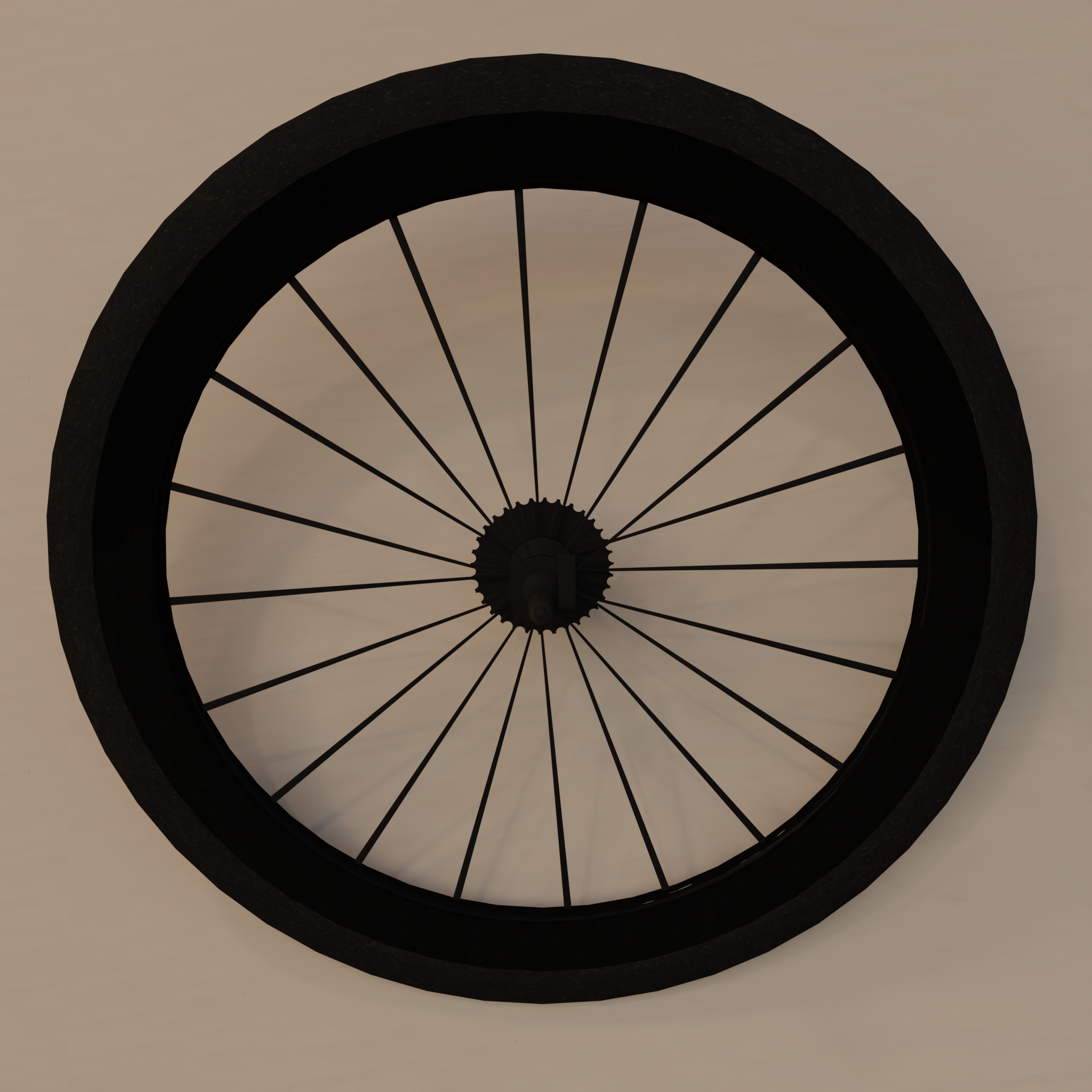 Wall mount for racing bike wheels