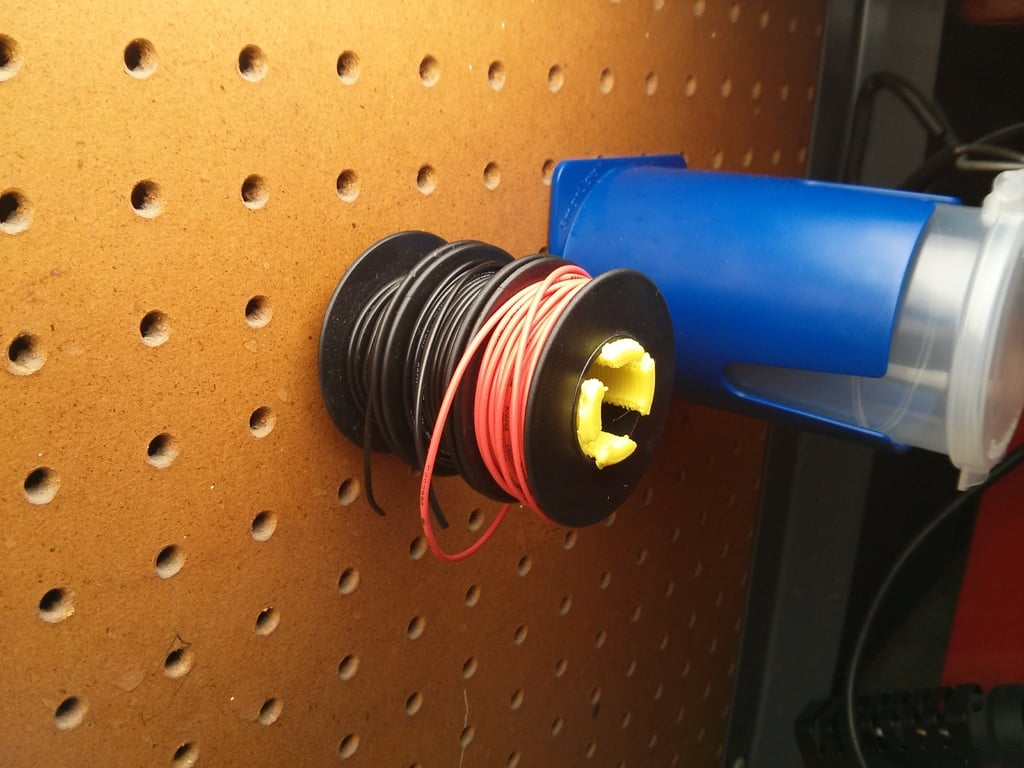 Pegboard Holder for Cable Reels – Efficient Storage
