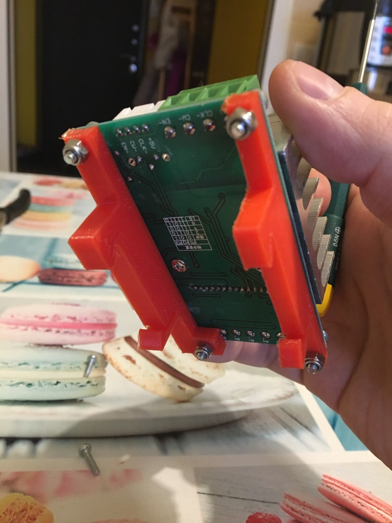 TB6600 Driver DIN rail holders