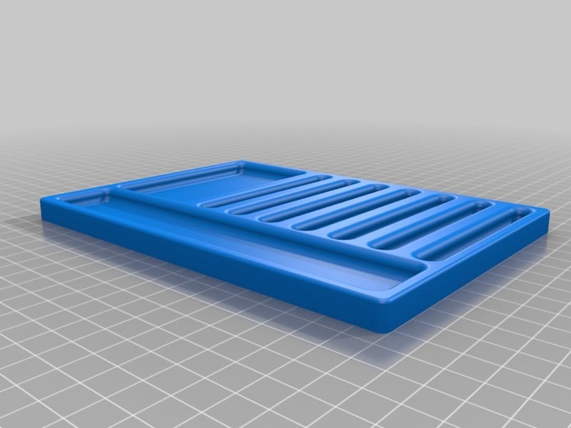 Organiser tray for locking pins