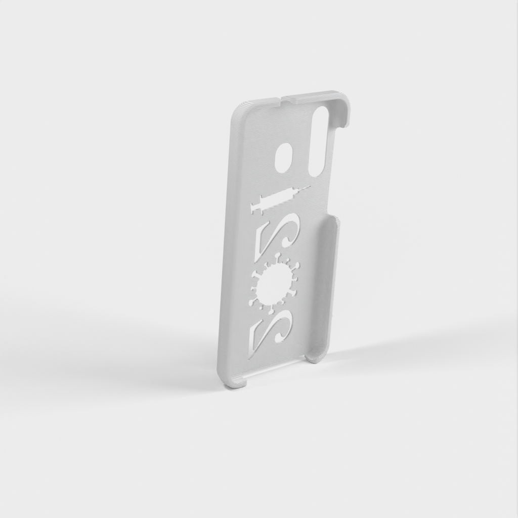 Samsung Galaxy A20, A30 &amp; A30s Compatible Phone Case with 2021 Covid-19 Vaccine Design
