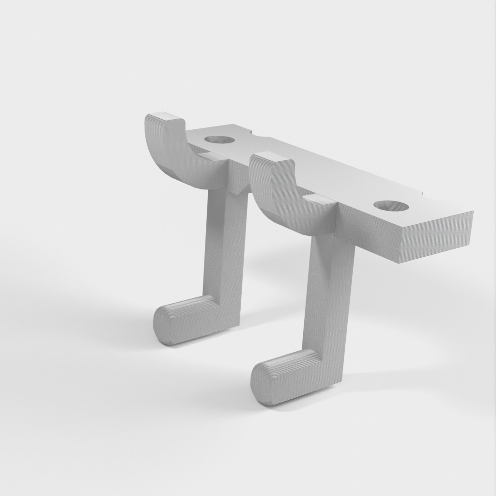 Updated Ikea SKÅDIS METAL box adapter for regular hole plate