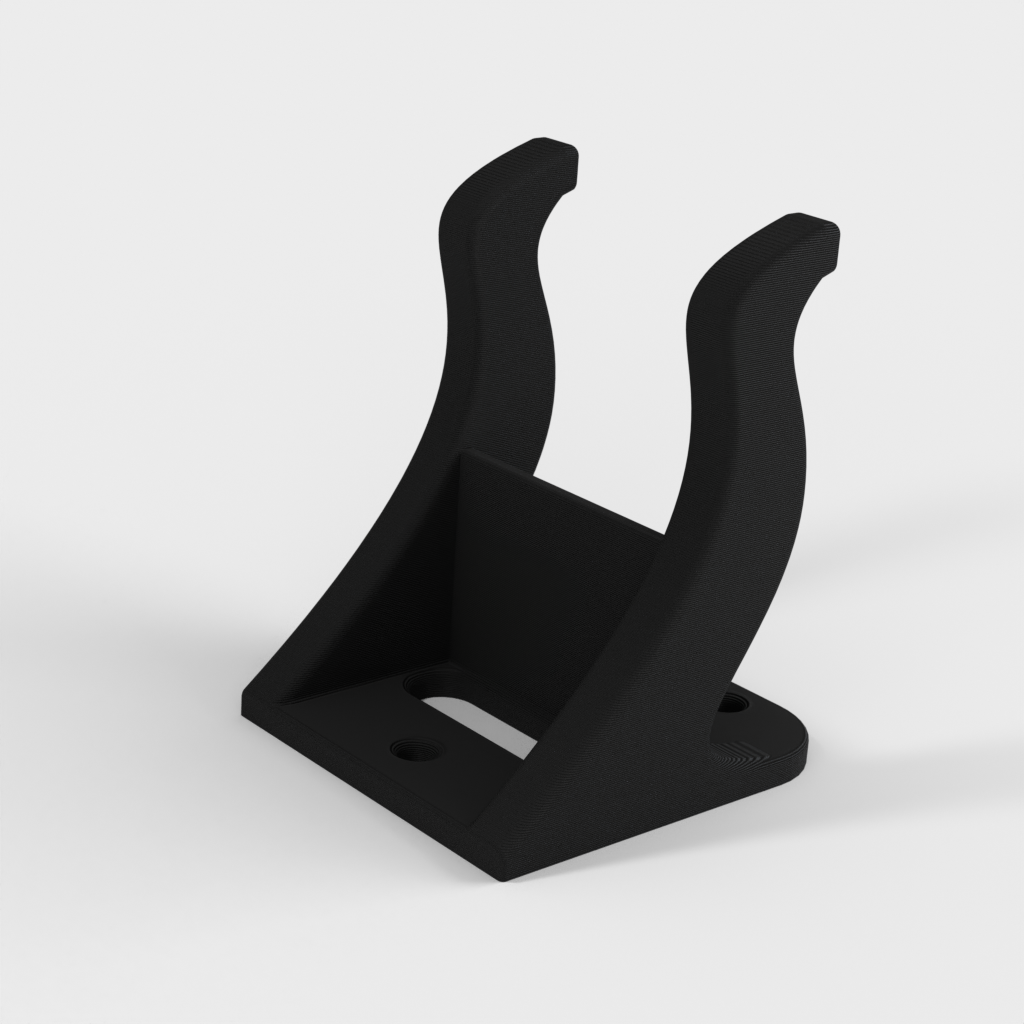 Curvy Wall Mounted Guitar Stand (Remix)