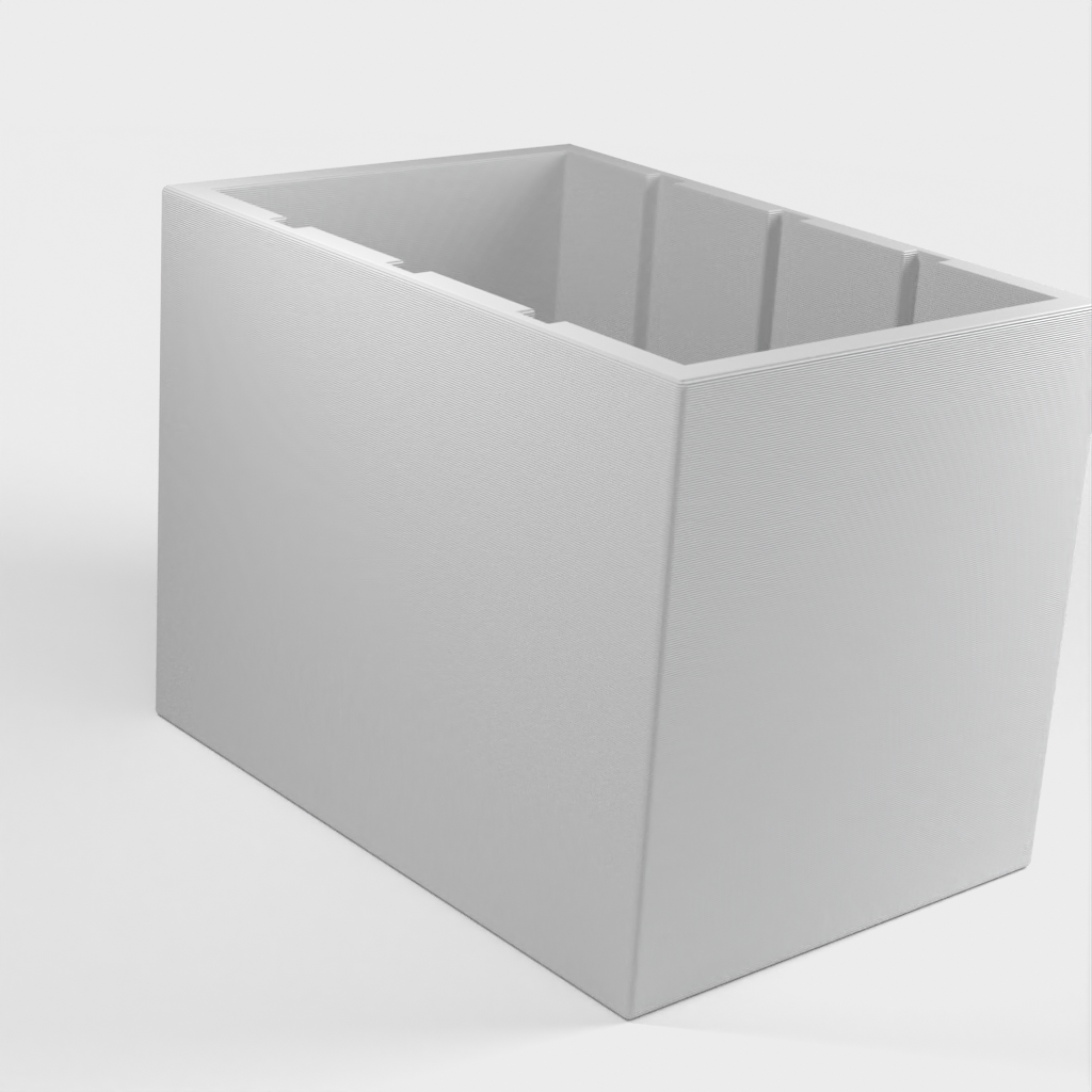 Desk Organizer with Separable Storage and Adaptability File