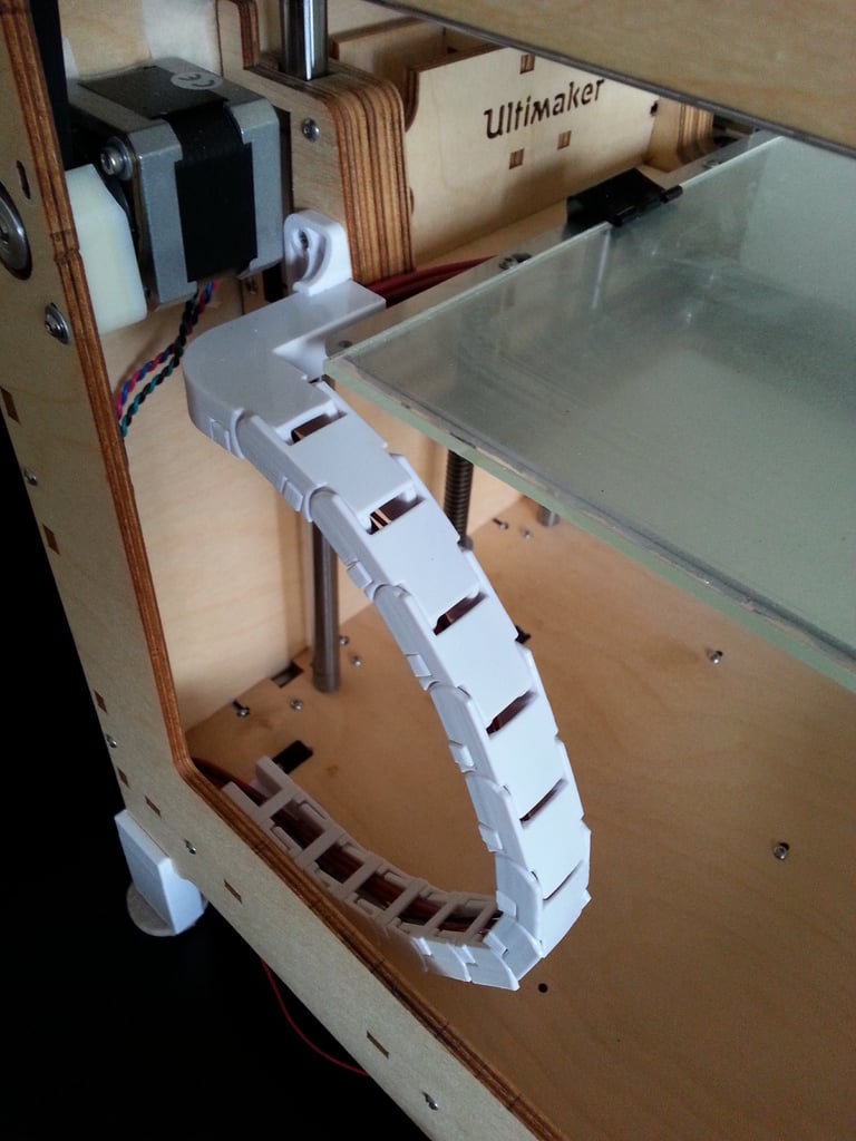 Ultimaker Original Cable Chain Adapter for DIY Heated Beds