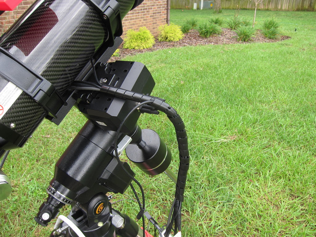 EXOS-2 Cable holder with Optional 12V Power Distribution
