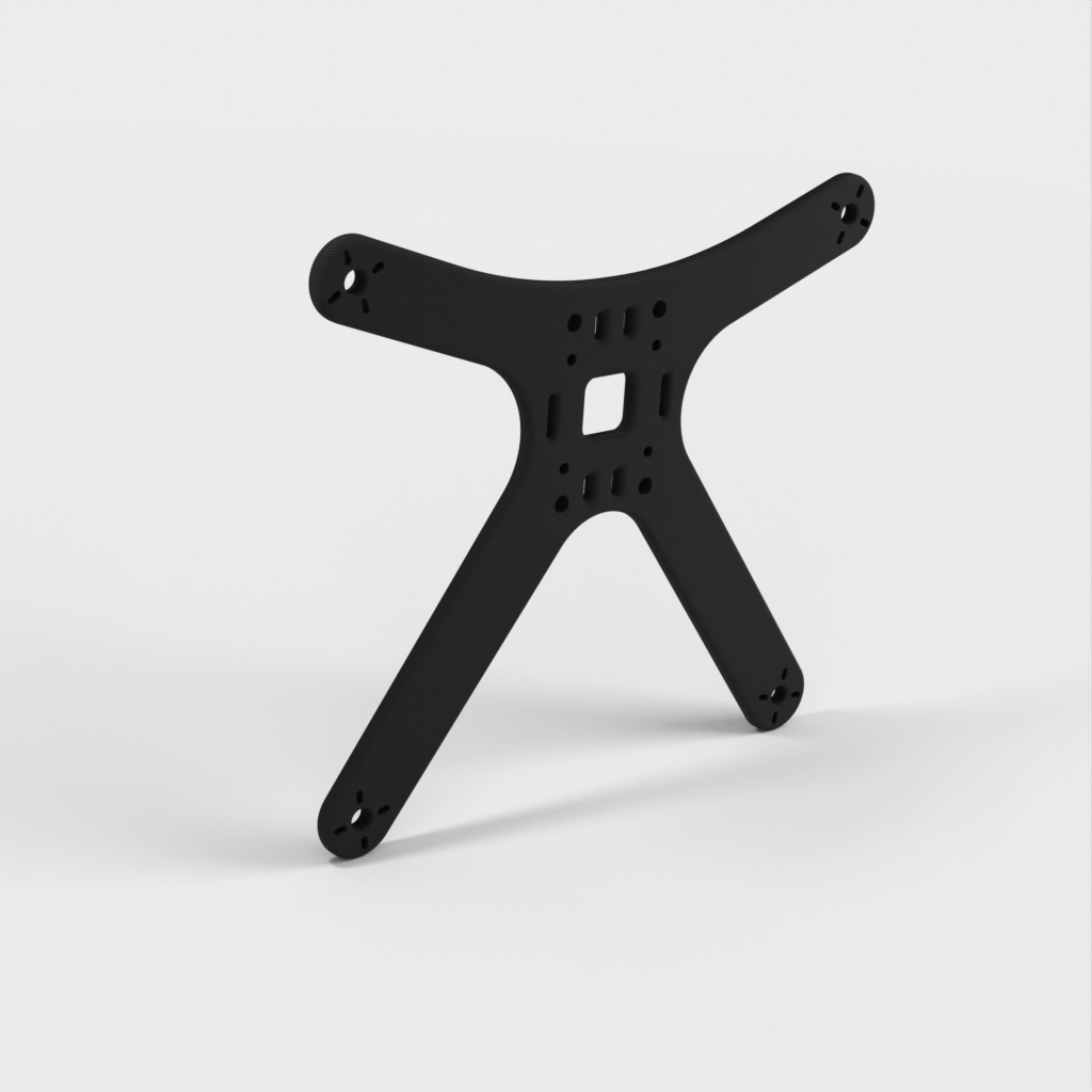 Silverback Fully 3D-Printable FPV Drone Frame