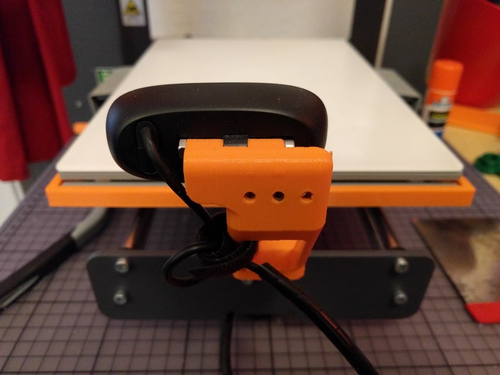 Logitech C270 mounting bracket for Hephestos 2