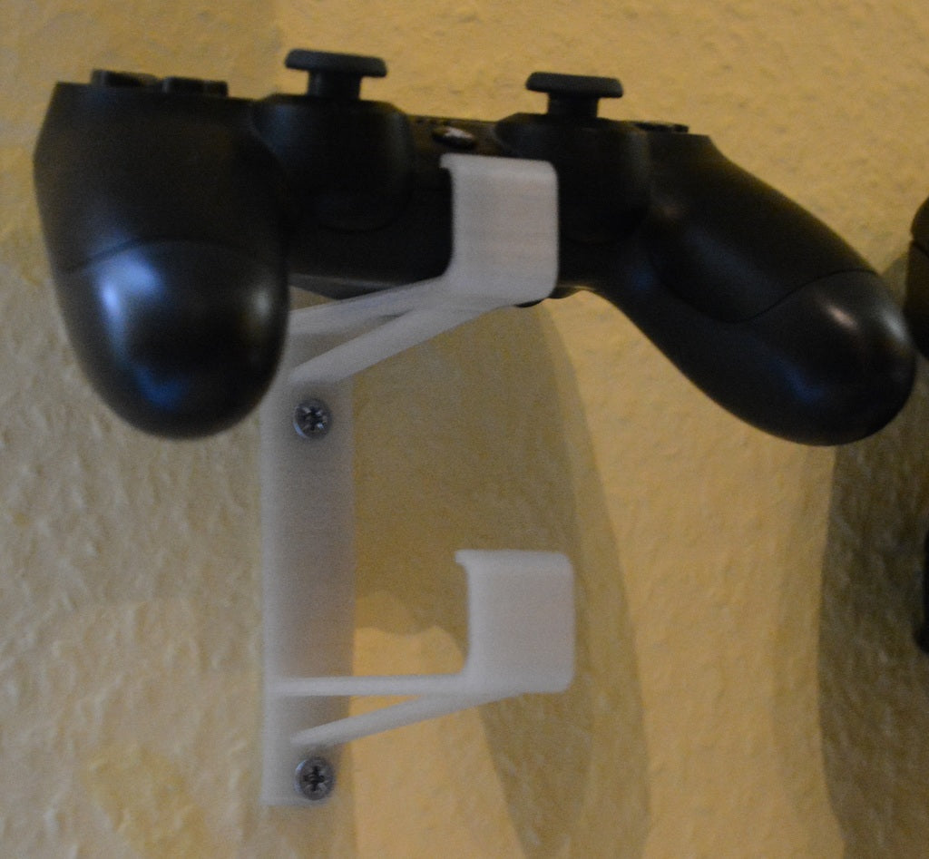 Dualshock wall mount for PS4 controllers
