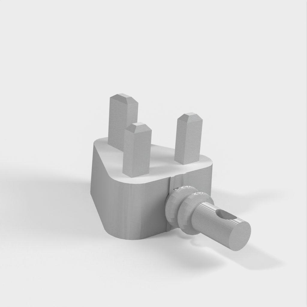 3D Key Holder with Power Design