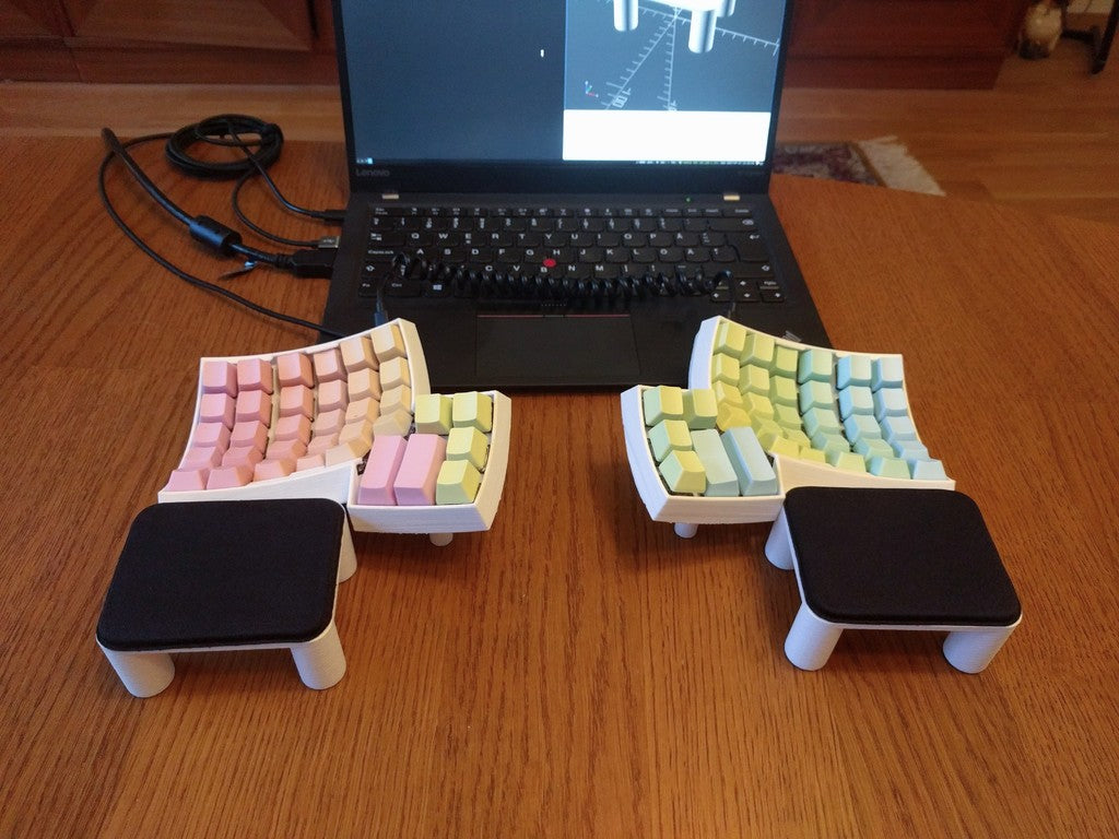 Ergonomic Wrist Rest for Dactyl Keyboard