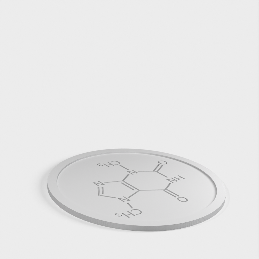 Chemistry-Themed Molecular Coasters