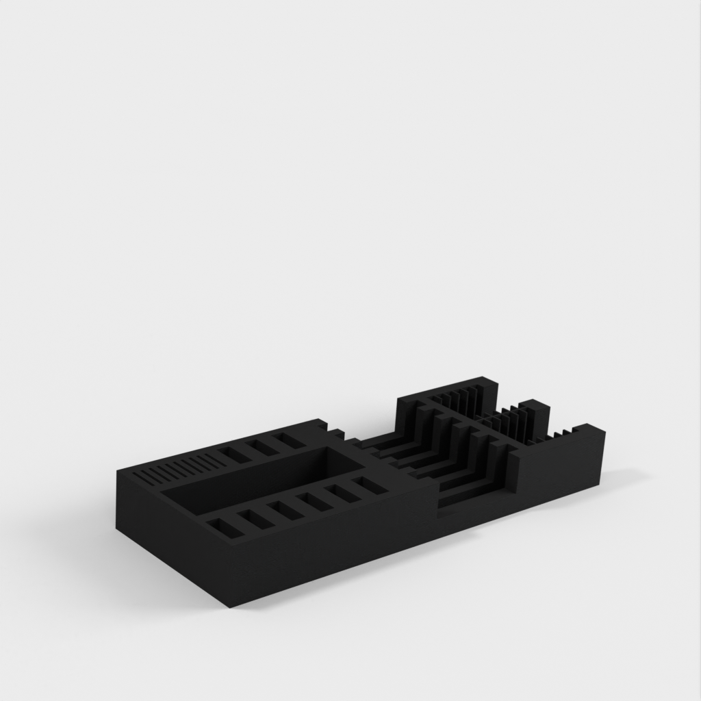 MicroSD/SD/CF/USB Holder for storing all your cards and sticks