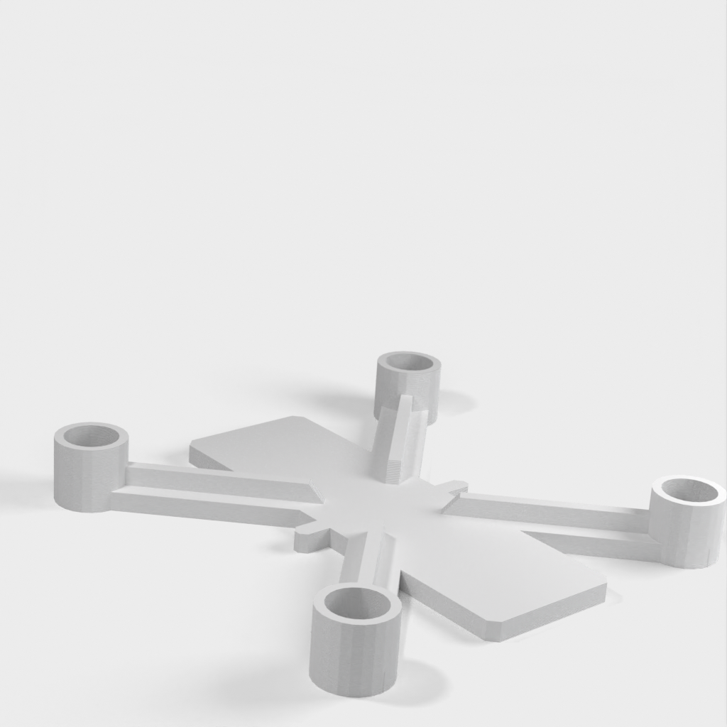 Micro Quadcopter Frame for all Motor sizes from 6mm to 8.5mm