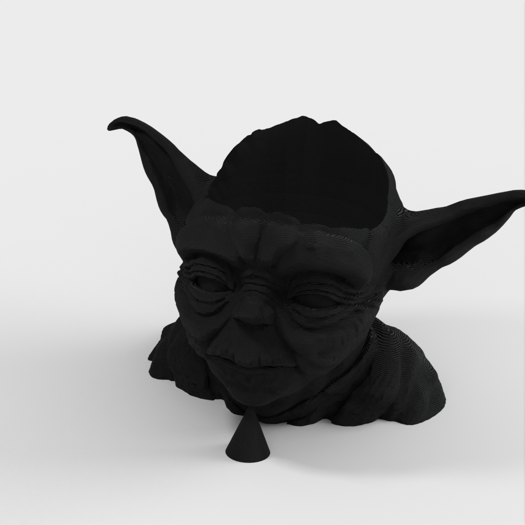 Yoda Egg Holder with Chin Rest
