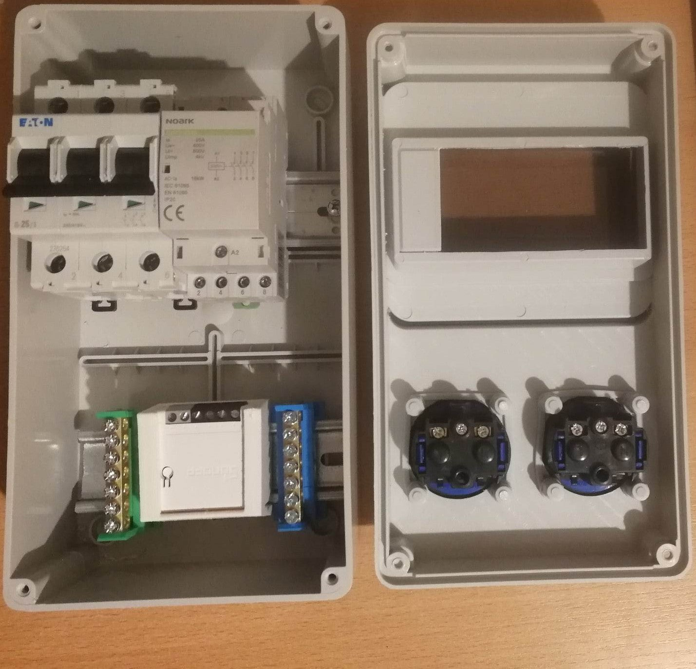 DIN rail holder for Sonoff ZigBee Smart Switch