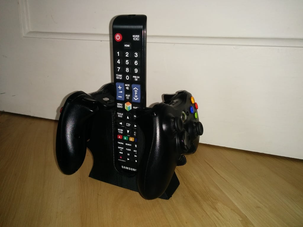 Xbox and TV remote control holder