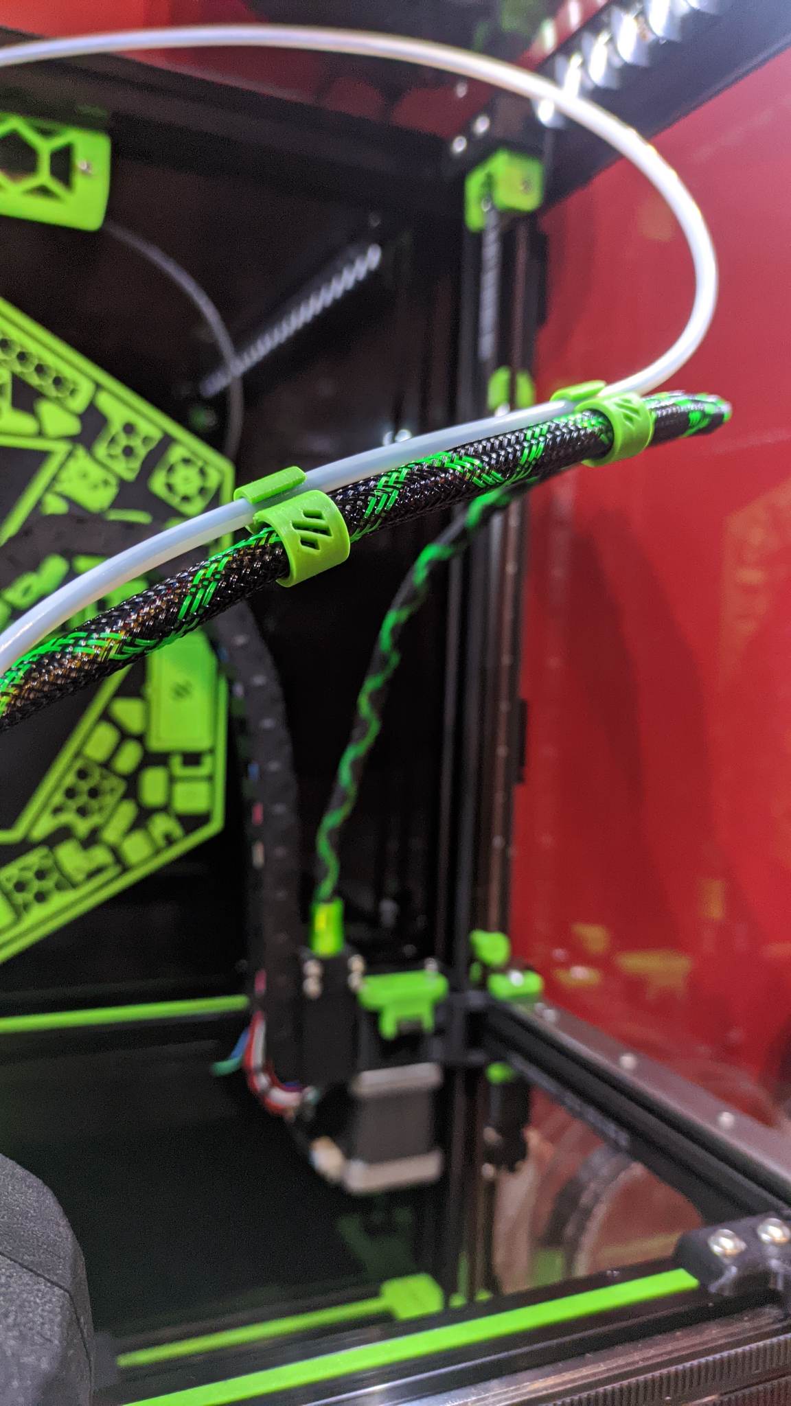Voron cable clamp umbilical mod CANbus