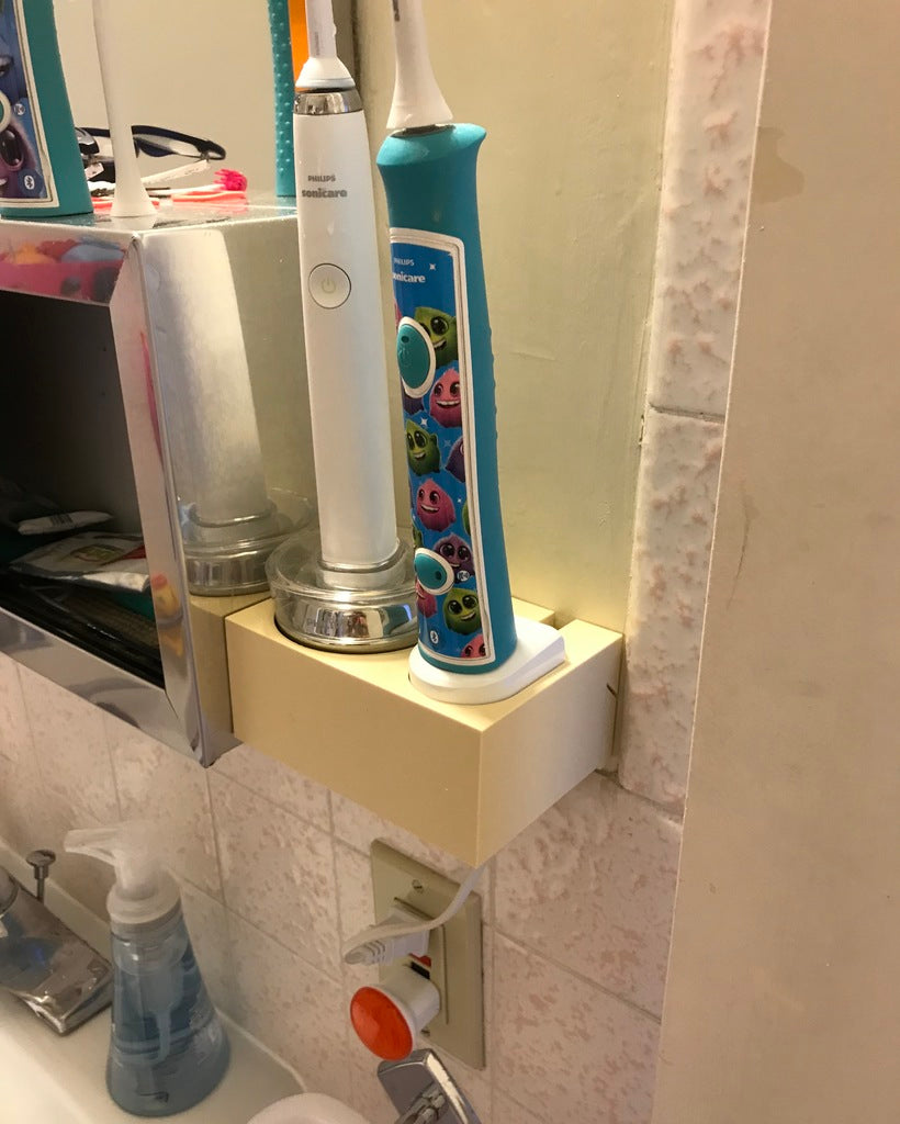 Sonicare Wall Mounted Charging Box for Toothbrushes