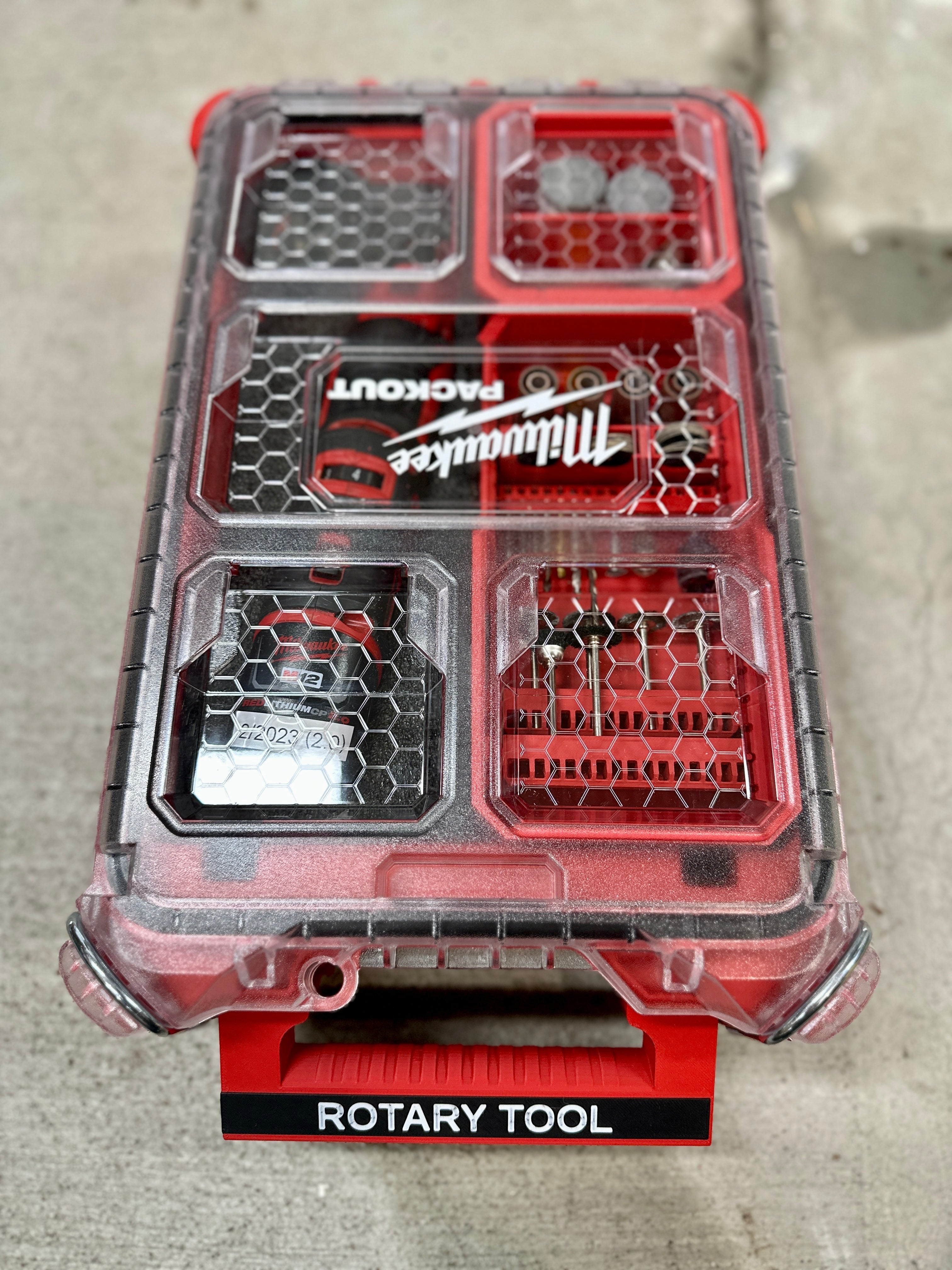 Milwaukee Rotary Tool Packout Organiser Kit