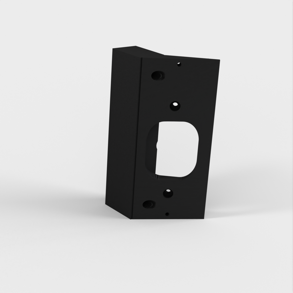 45-degree angled mounting for Ring doorbell (wired)