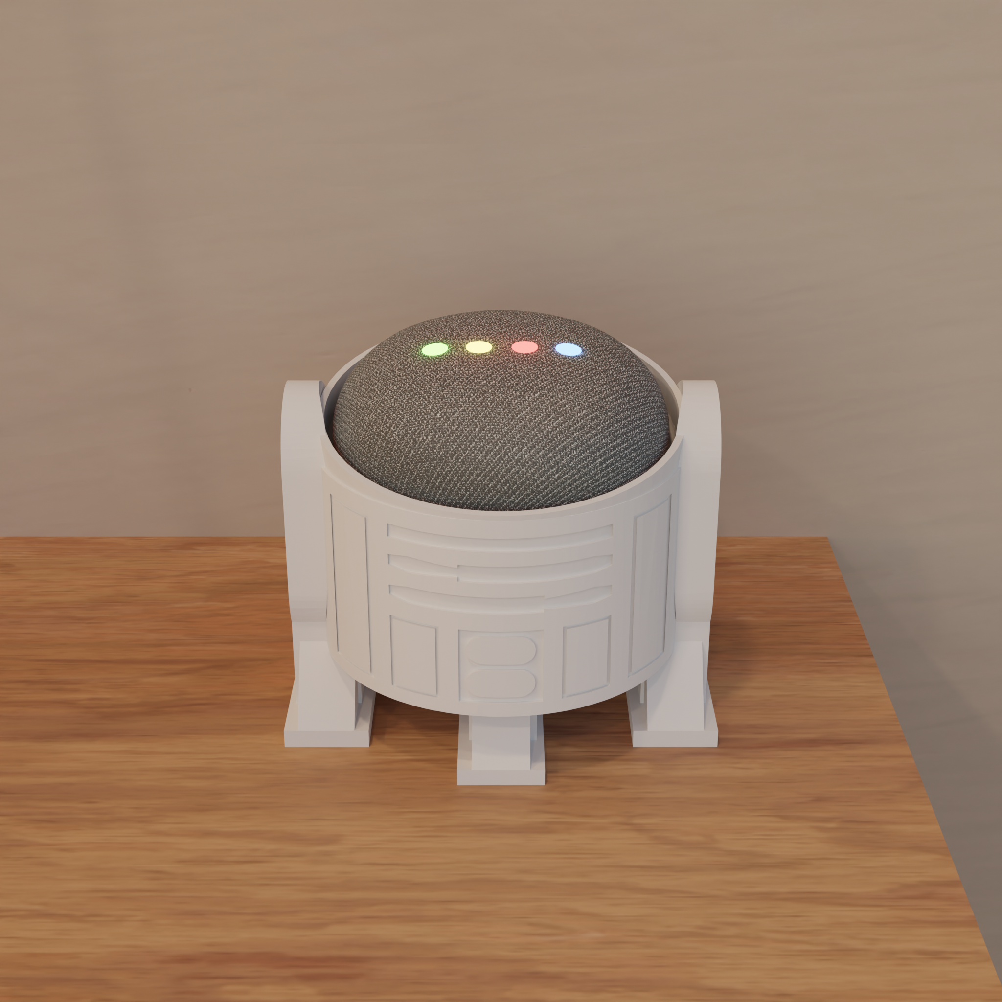 R2D2 fits the Google Nest Mini