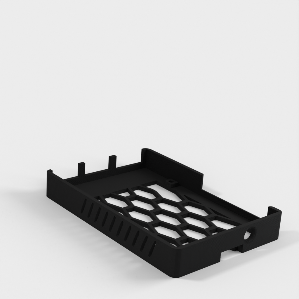Active Cooling Low Profile Enclosure for Raspberry Pi 5