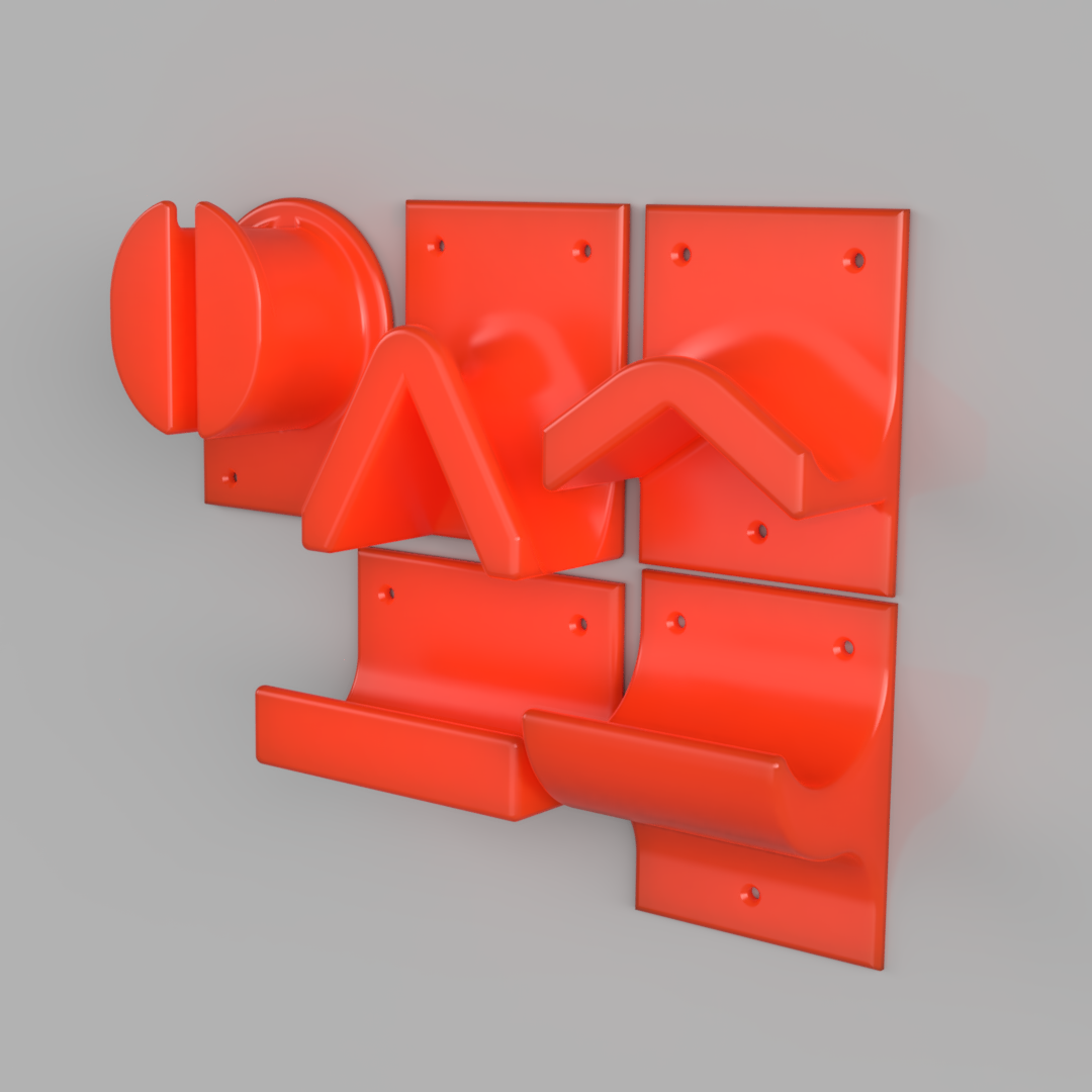 Cable organizer for home gym - Hanger for workout equipment