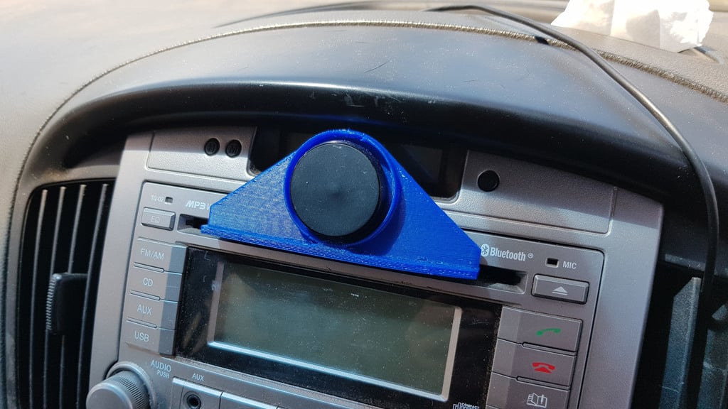 Magnetic Tablet and Phone Holder for Car CD Player