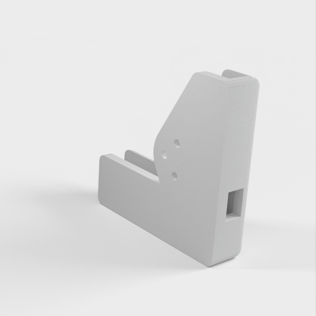 Universal wall mount for tablet