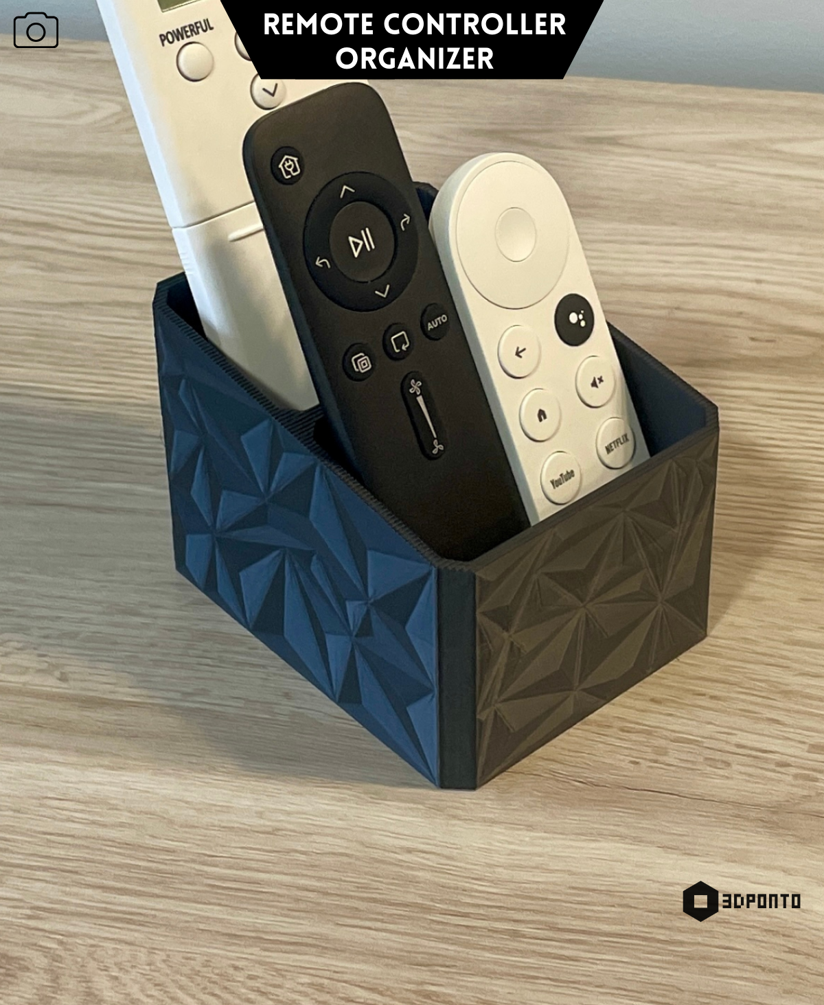 Stylish and Functional Remote Control Organiser