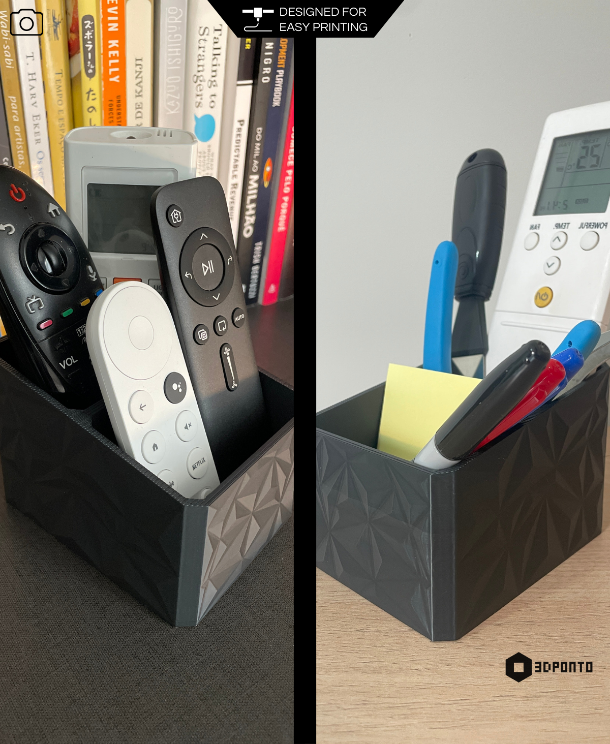 Stylish and Functional Remote Control Organiser