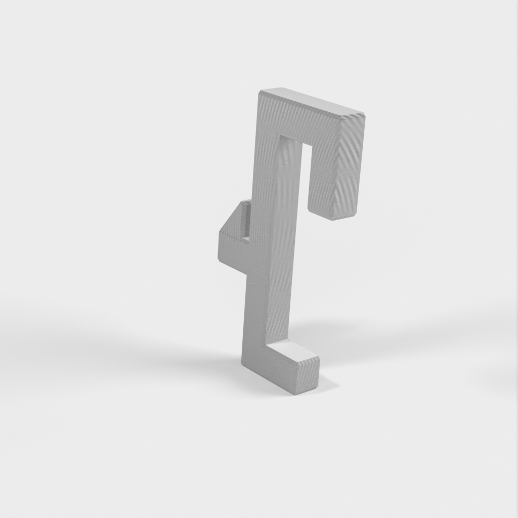 Customisable Set of Universal SKADIS Hooks for IKEA SKADIS pegboard