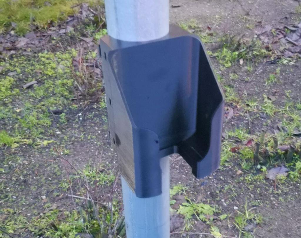 Holder for charging cable box (Mennekes, VW)