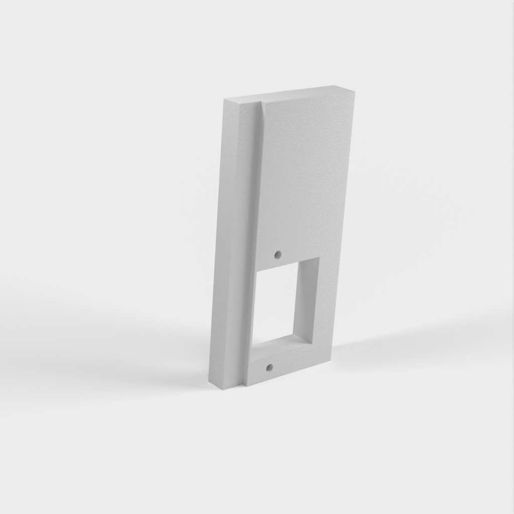 Ring 2 Doorbell adapted mounting plate