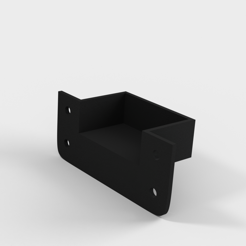 Wall-mounted support for Xiaomi 3 USB charging hub