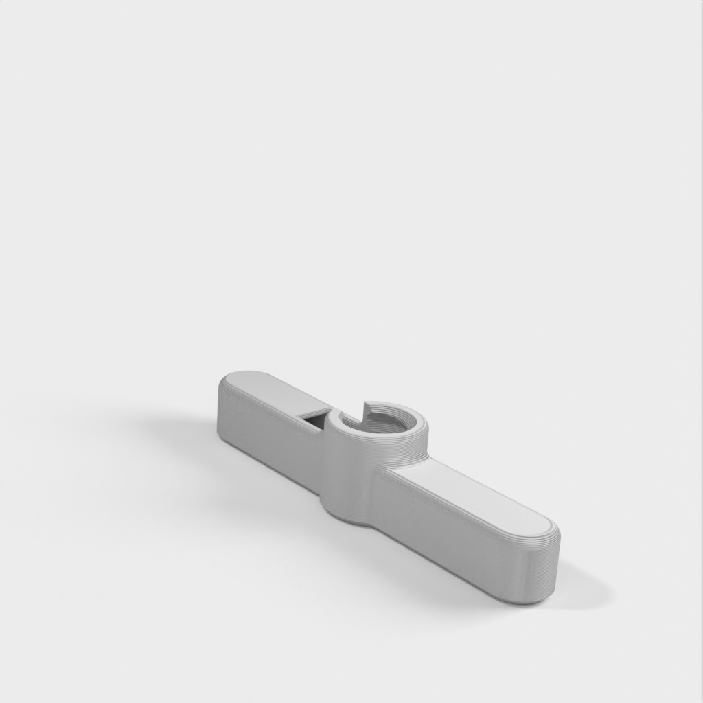 Simple T-handle for hex keys compatible with Craftbot 3D printer