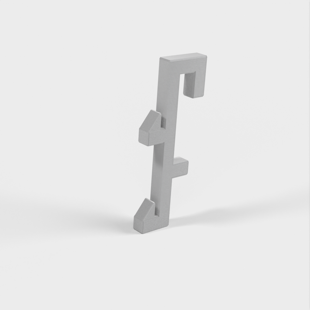 Customisable Set of Universal SKADIS Hooks for IKEA SKADIS pegboard