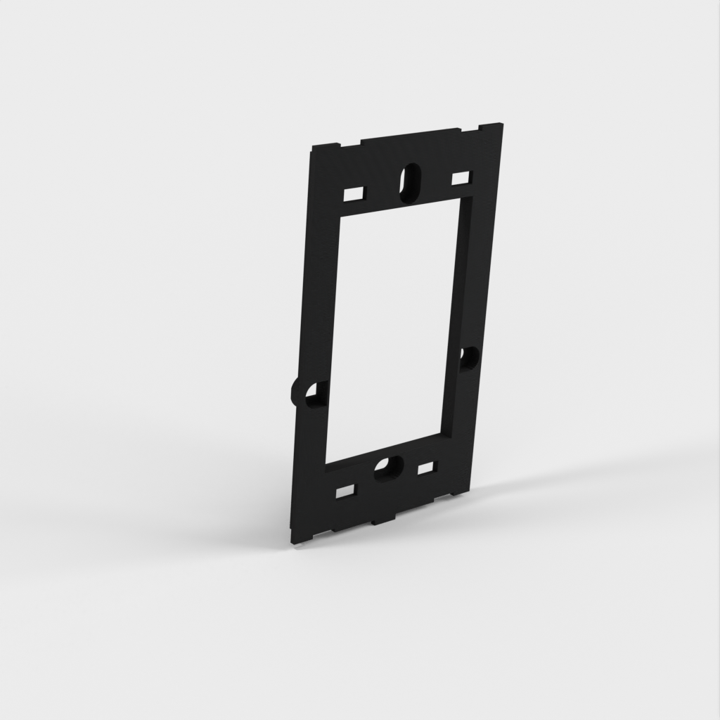 Sonoff T1 (US) base plate and wall spacer for home automation