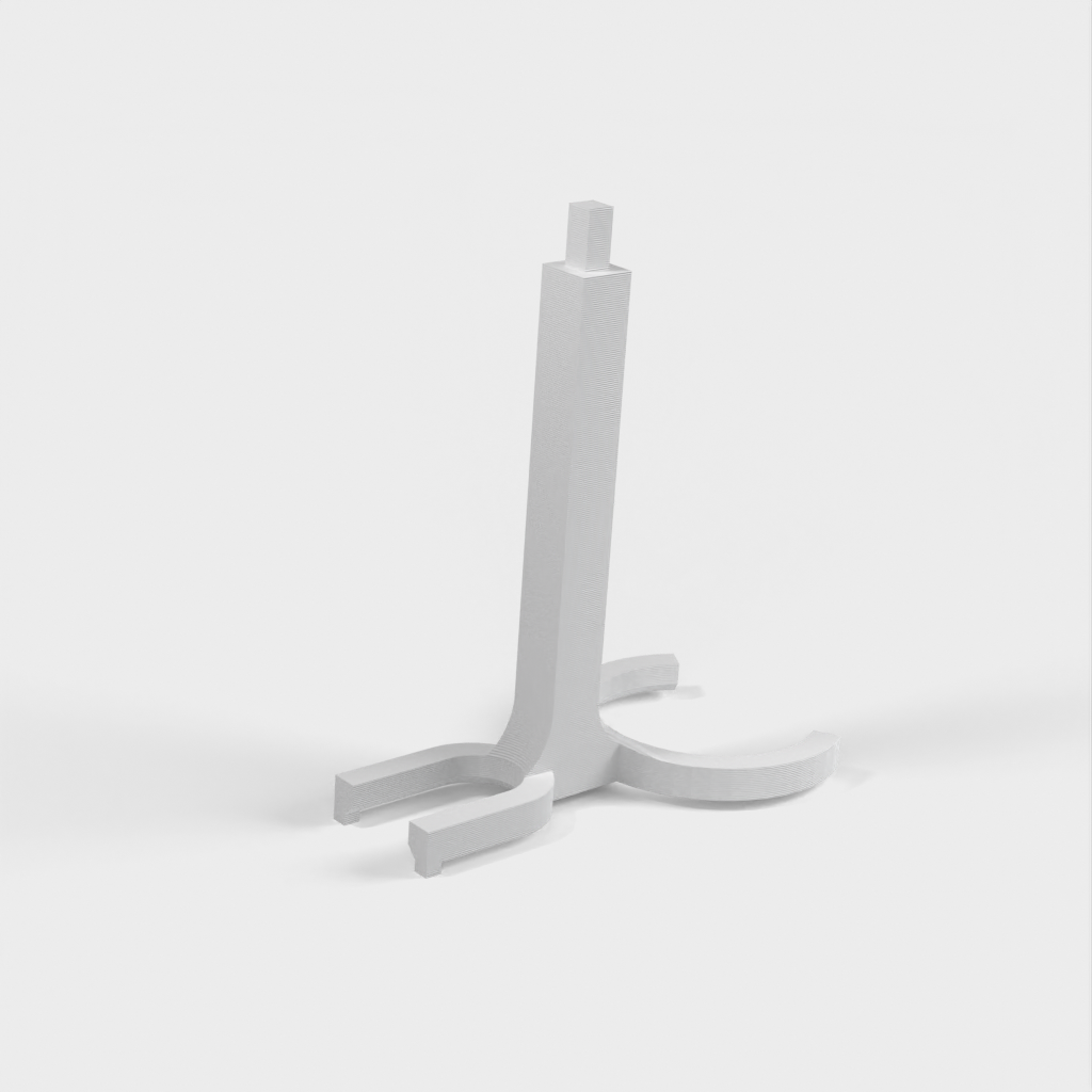 Safety razor blade and brush stand