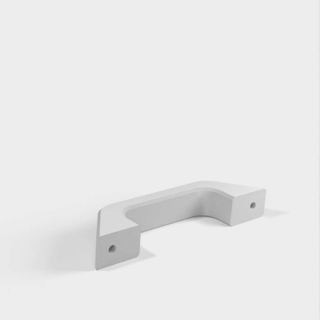 All-round handles in four sizes for furniture, cabinets and drawers