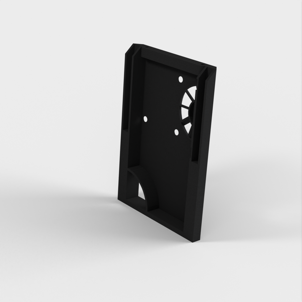 Vertical Enclosure Dual Fan Mod for Raspberry Pi 4