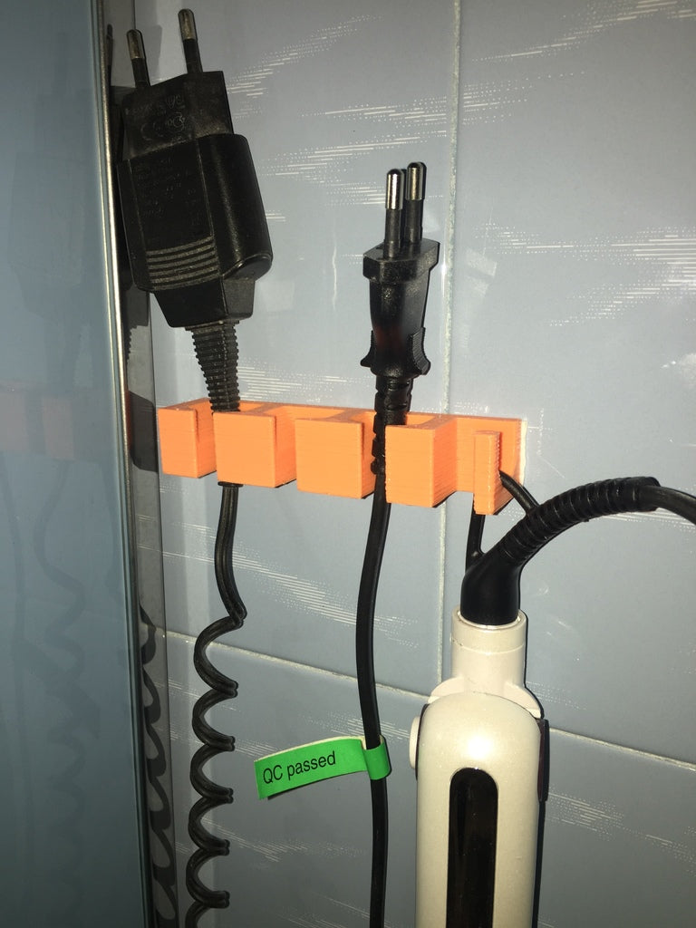 Cable holder with hook