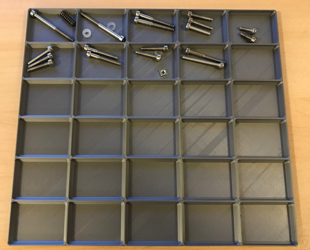 Small Parts Organisation Tray for Disassembly