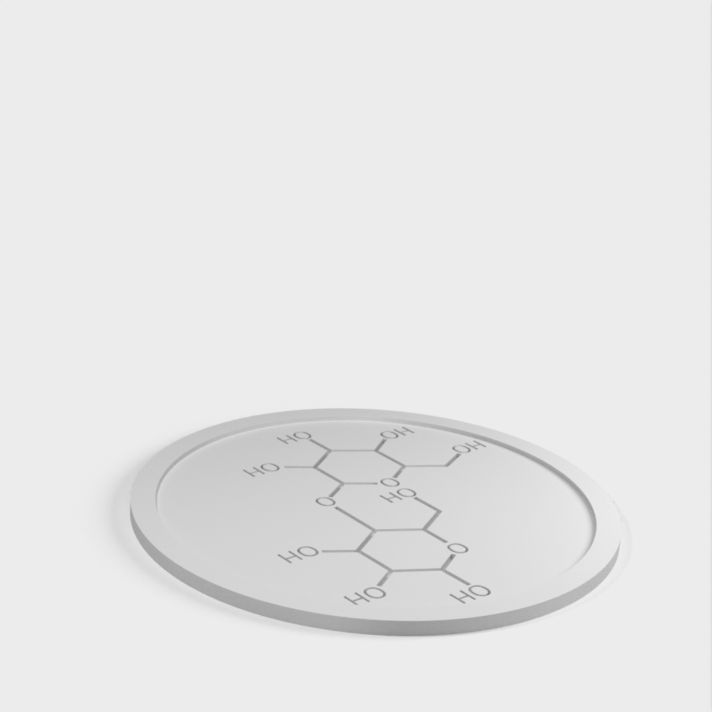 Chemistry-Themed Molecular Coasters