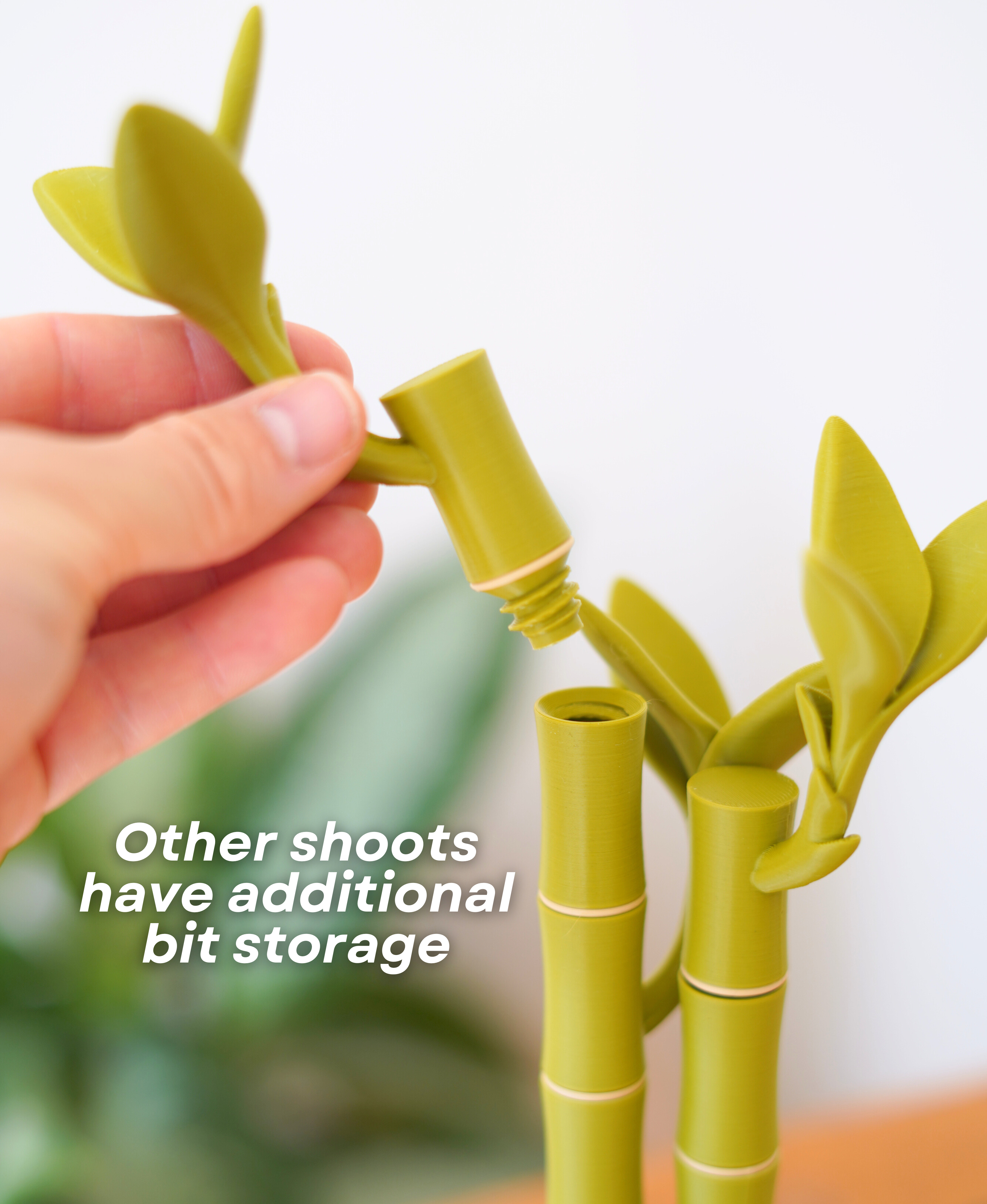 Bamboo Bits: Elegant Desktop Tool Storage