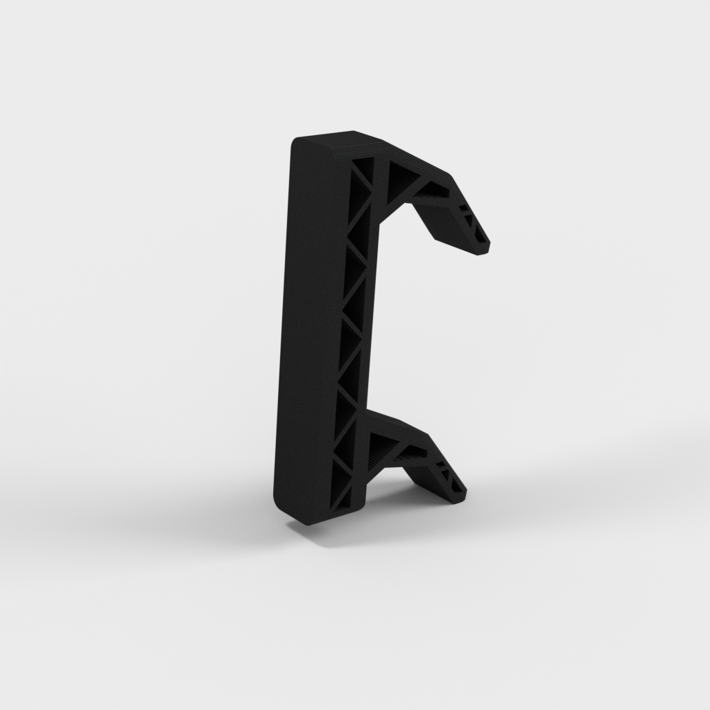 Double wall hook for coats, towels and jackets