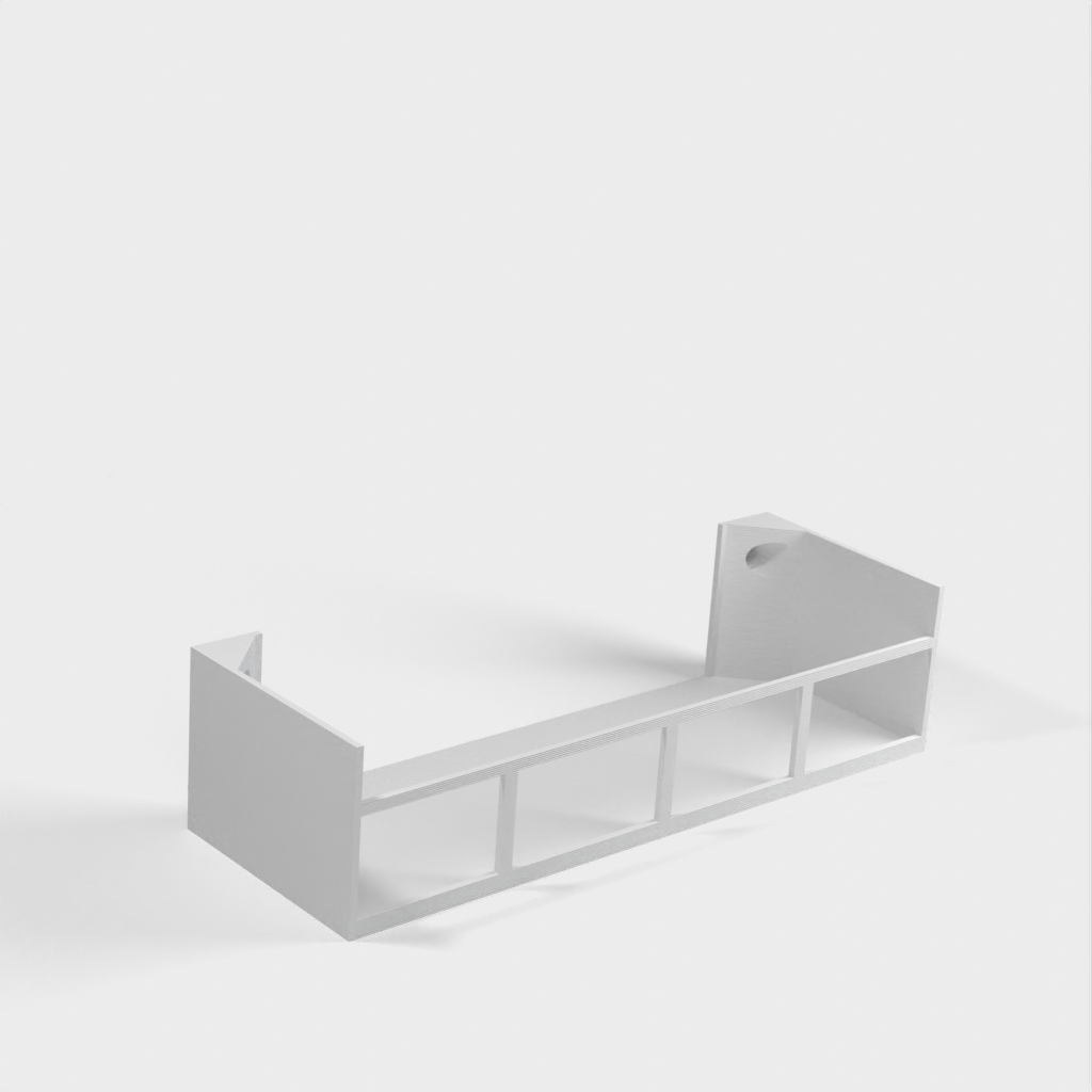 Condiment shelf for cabinet door with adjustable front panel